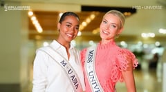 Victoria Kjær Theilvig arrives in Manila for Miss Universe PH finals