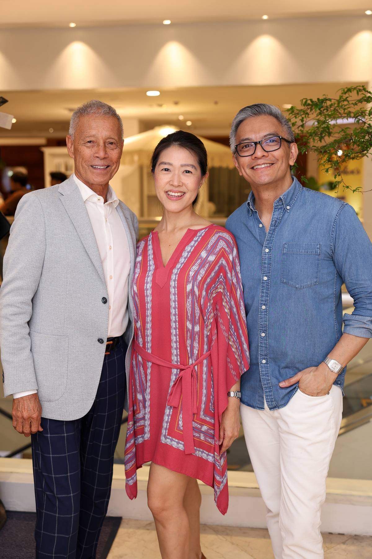 Renato Enriquez, Karen Lerma and Richie Lerma.