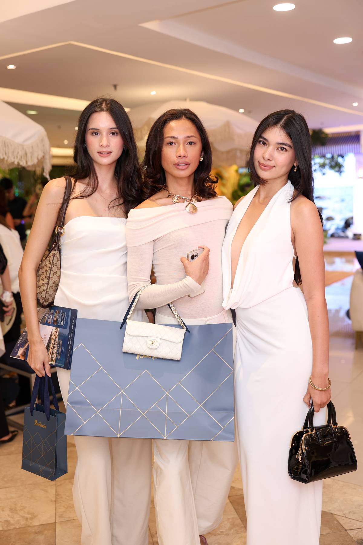 Angelina Hartshorne, EJ Nacion and Pam Prinster.