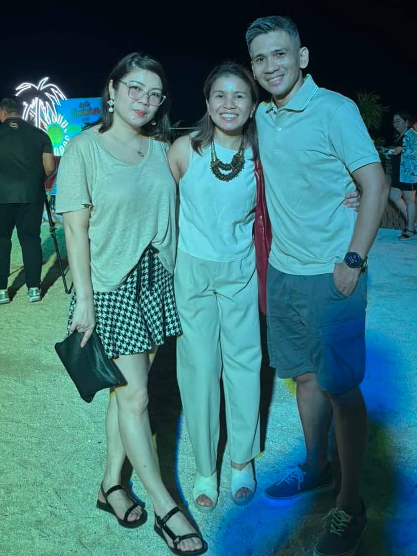 Quest Hotel & Conference Center Cebu assistant director of Sales and Marketing Mariel Daugdaug, Appyugo Inc.’s CEO Zenia Mae Go with husband PJ Go.