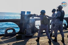 Phl armed forces hold gunnery drills with U.S. counterparts