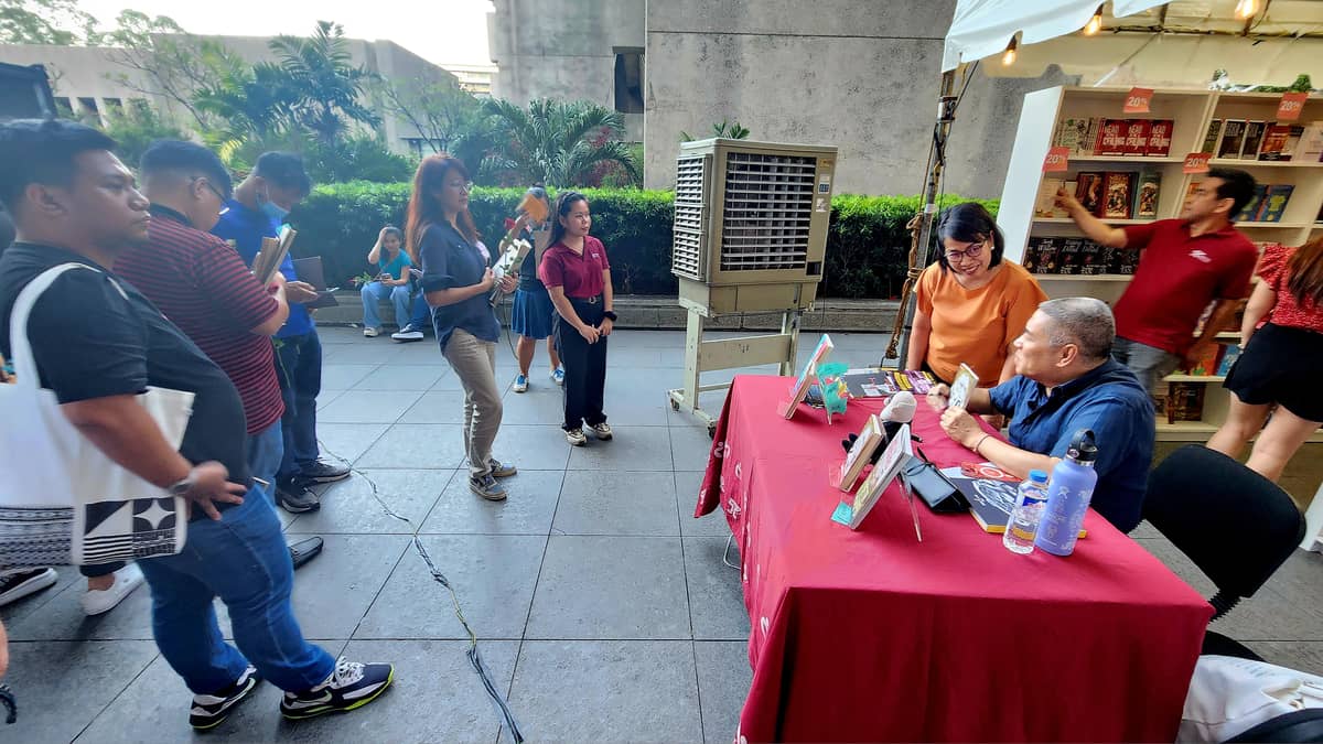 Meet-and-greet with author and historian Ambeth Ocampo.