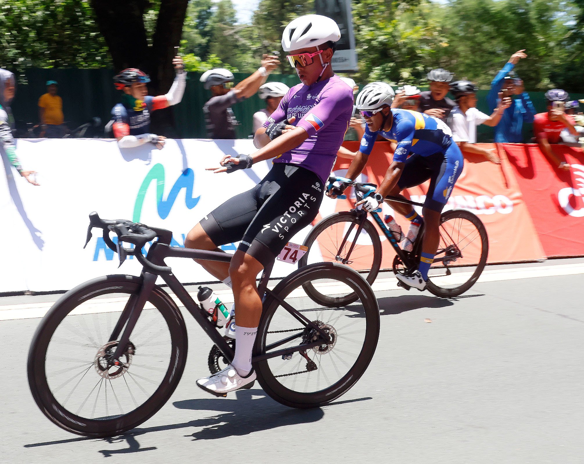 SO YOUNG, SO GOOD: Victoria Sports’ star sprinter strikes anew, rules Stage 4
