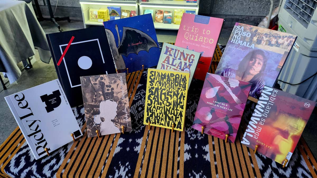 Works by National Artist for FIlm and Broadcast Ricky Lee.
