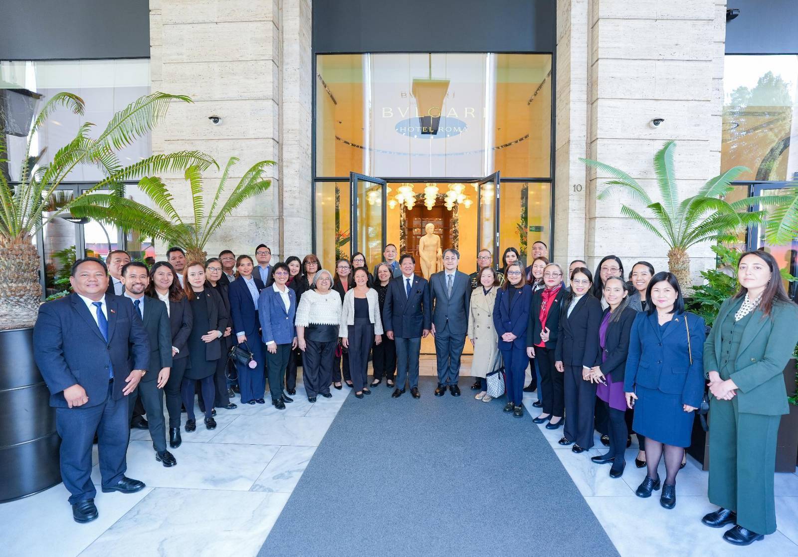 FL reflects Rome visit, thanks Phl embassies
