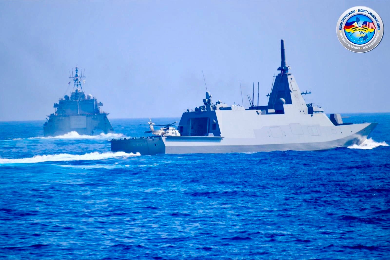 Navy confirms 3 Chinese warships in drills