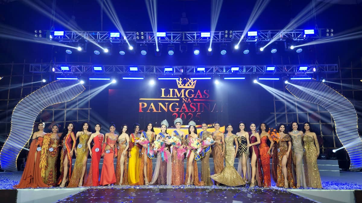 Limgas na Pangasinan 2025 winners and other contestants.