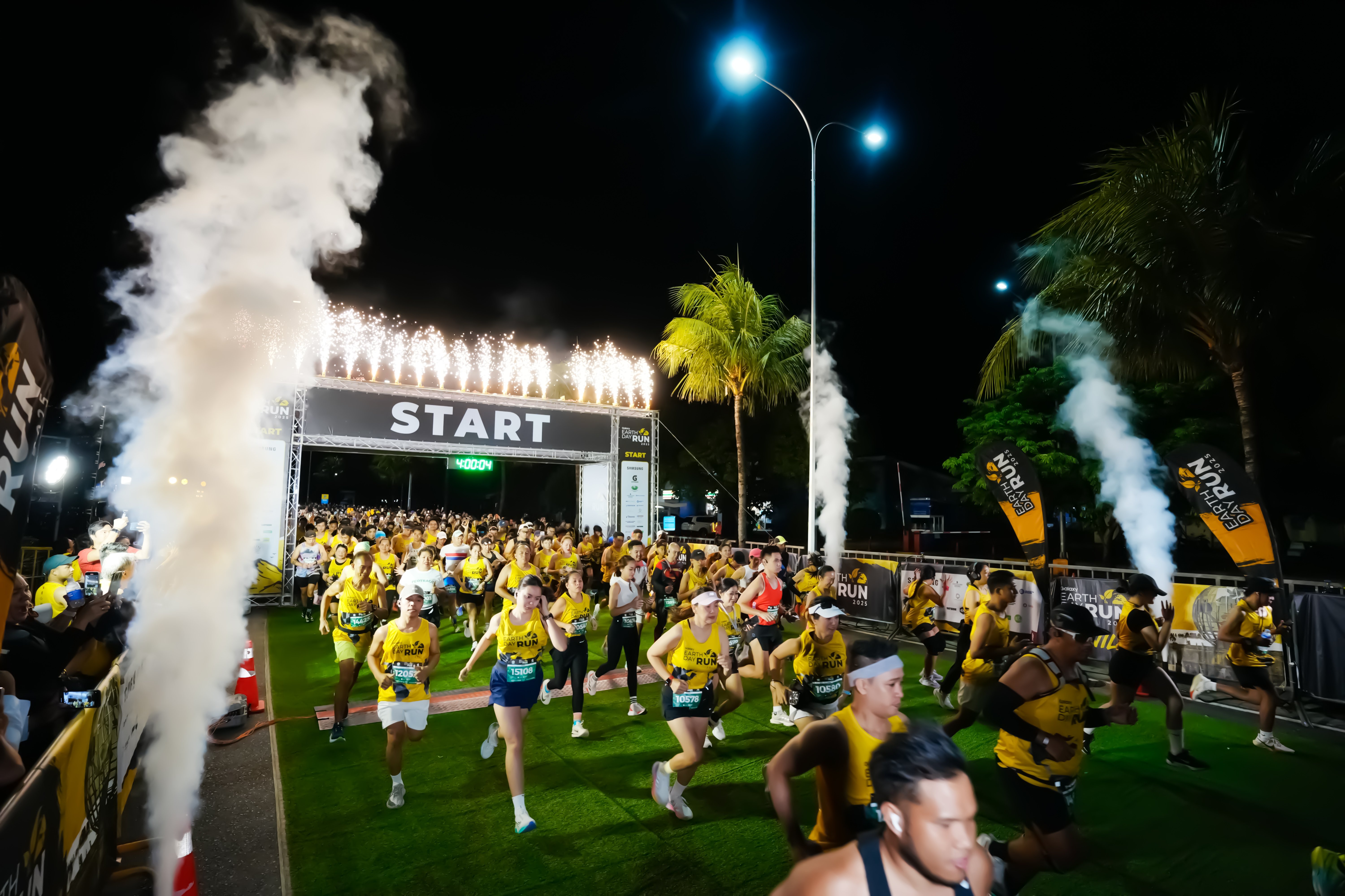 Mangrobang shines, conquers Earth Day run