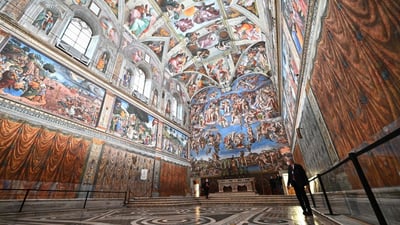 Vatican closes Sistine Chapel ahead papal conclave