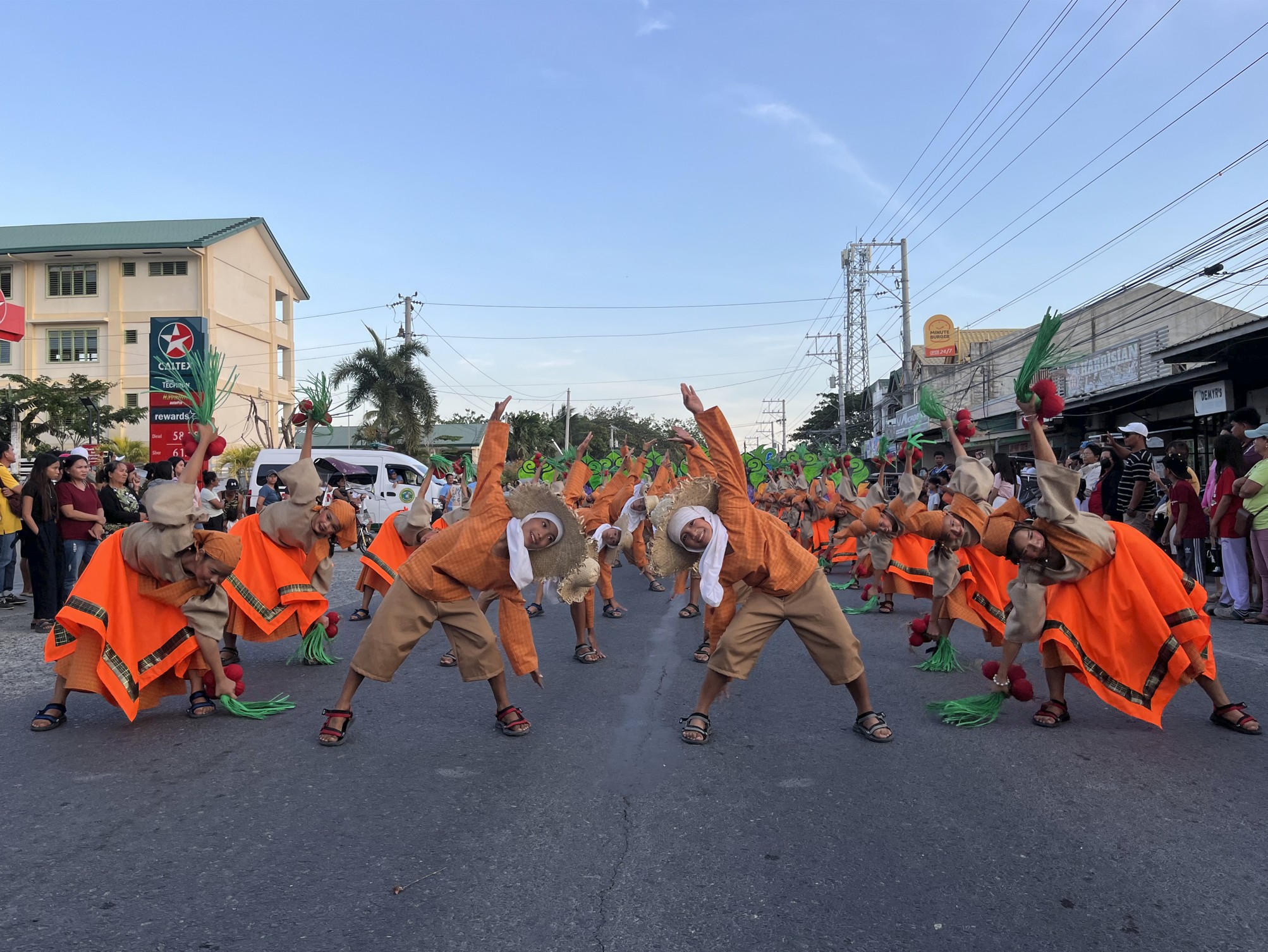 The Sibuyas Festival street dance and parade.