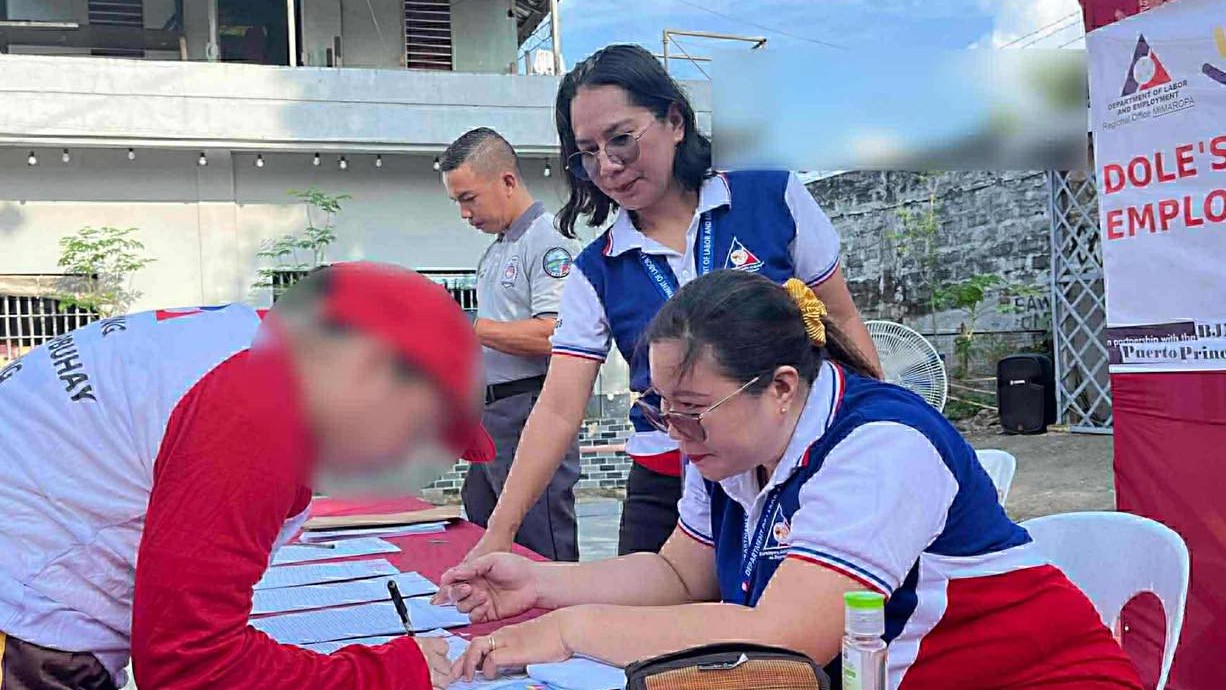 Palawan female inmates enrolled in TUPAD