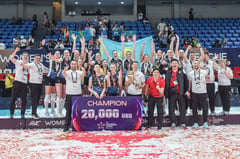 Towering Kazakhs stand tall, conquer AVC tilt