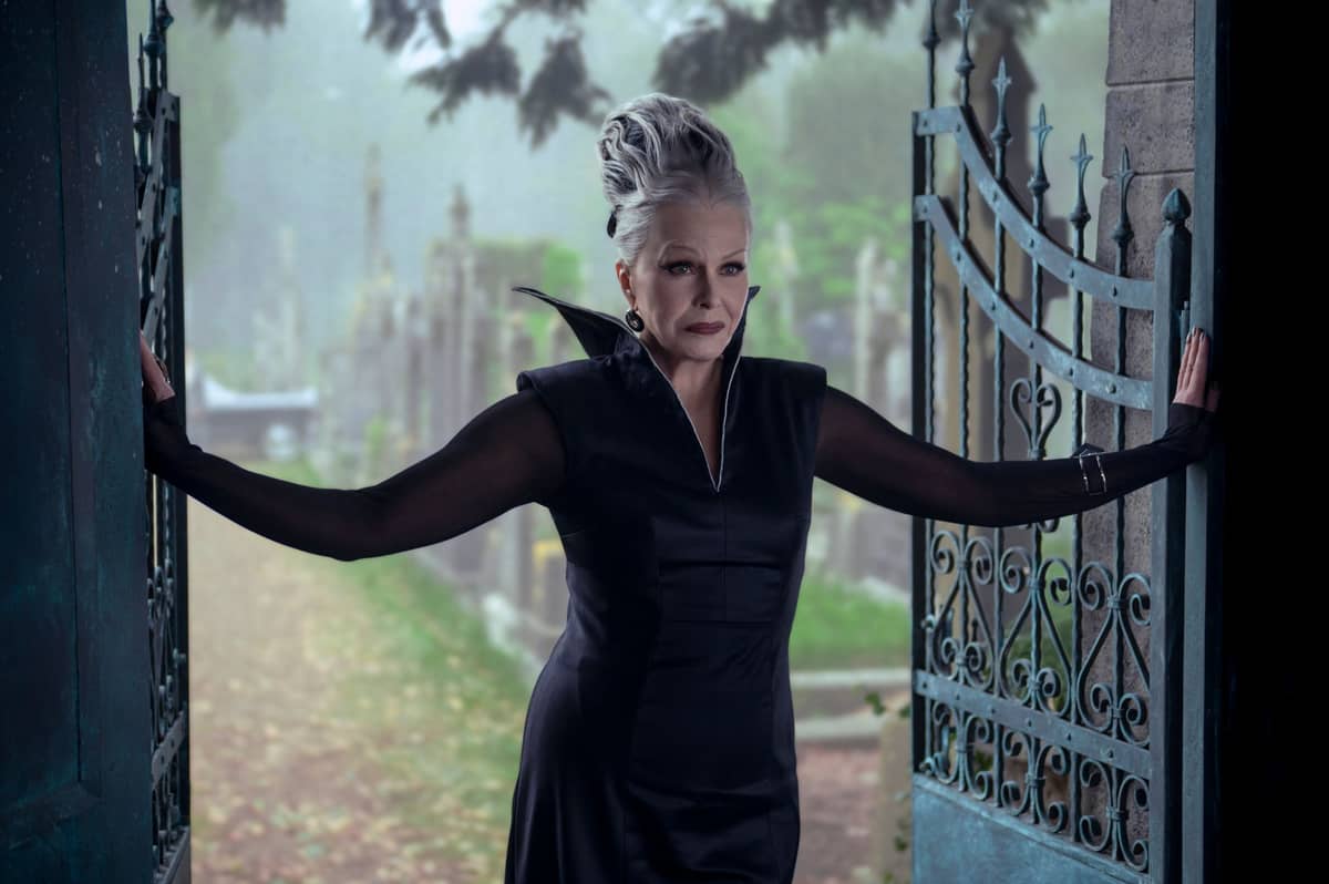 JOANNA Lumley as Hester Frump.
