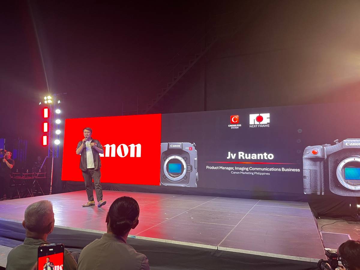 JV Ruanto, Product Manager, Imaging Communications Business, Canon Marketing Philippines