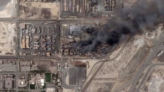 Iran contains fire after port blast