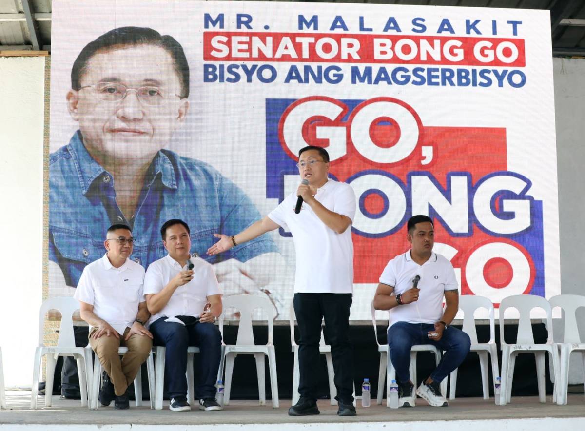 Photos courtesy of Senator Bong Go