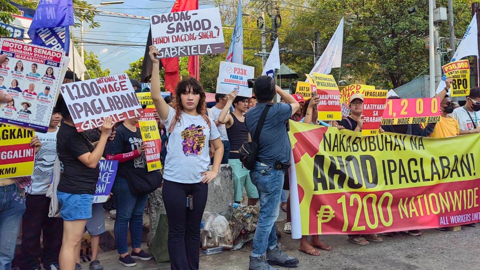 Labor groups push for P1,200 minimum wage