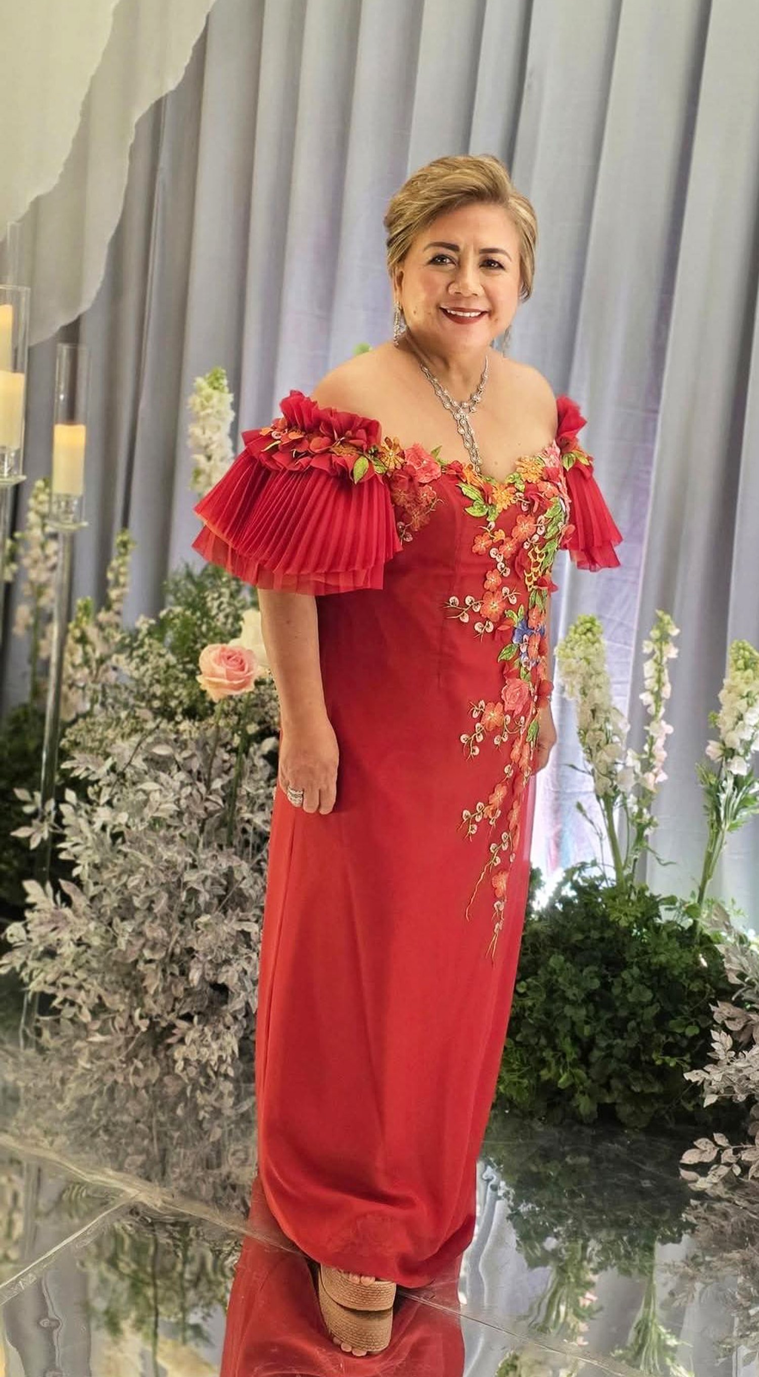 Marian Miranda: Dressed to impress.