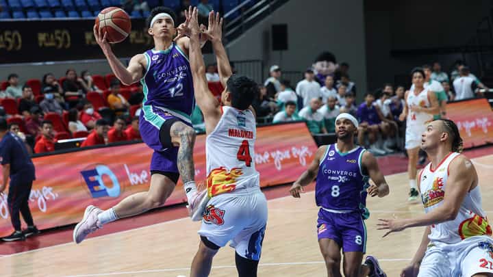 Alec Stockton and Converge keep soaring as they booked a 107-97 win over Rain or Shine in the PBA Philippine Cup yesterday at the Philsports Arena.