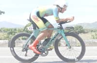 Joseph Javiniar emerges as the fastest rider in the Stage 7 individual time trial of the 2025 Tour of Luzon that started in Lingayen and ended in front of the Labrador Municipal Hall in Pangasinan.