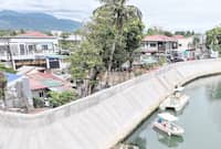 Balanga flood control structure completed