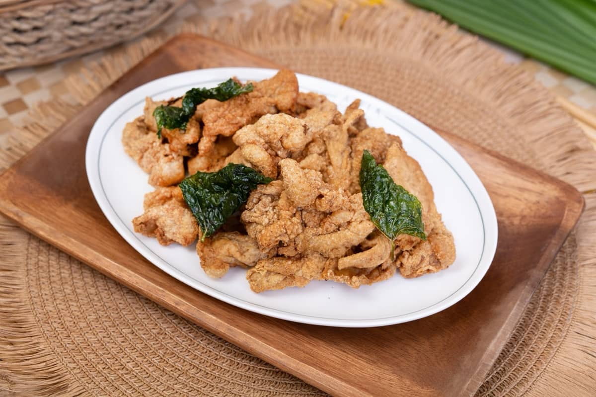 Chicken Skin.