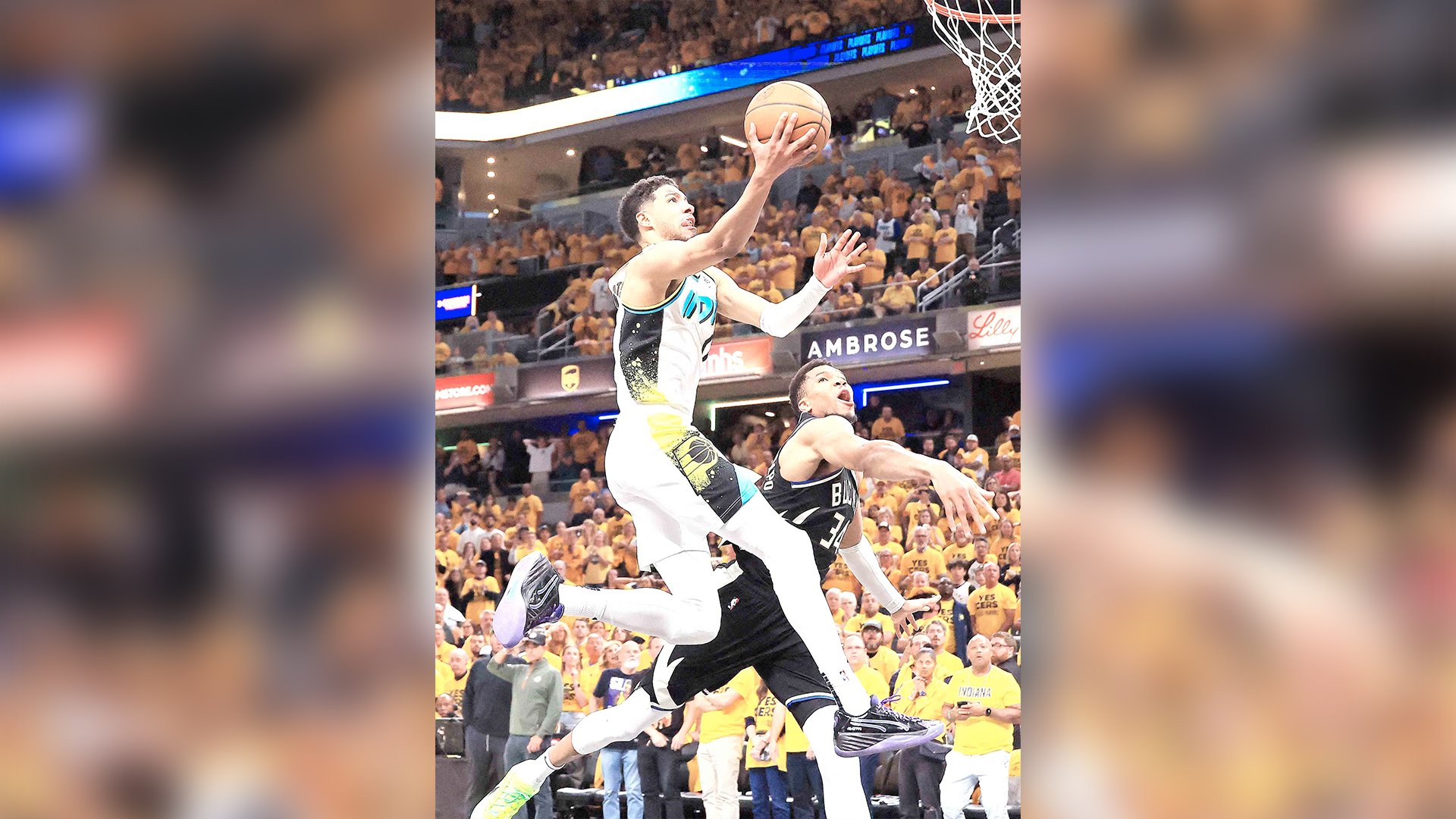 Pacers, Celtics roar, make East semis