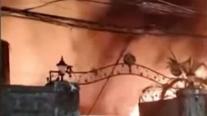 Armed men set establishment ablaze