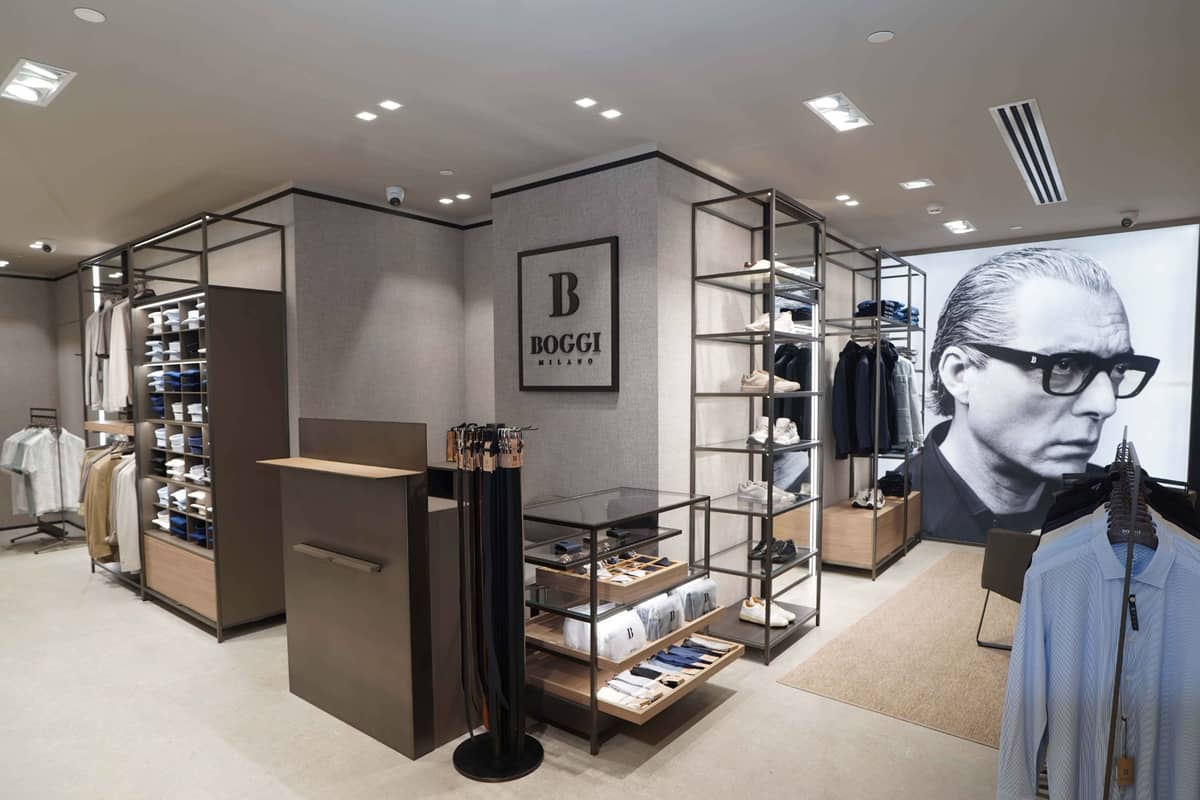 Boggi Milano at Rustan’s Makati.