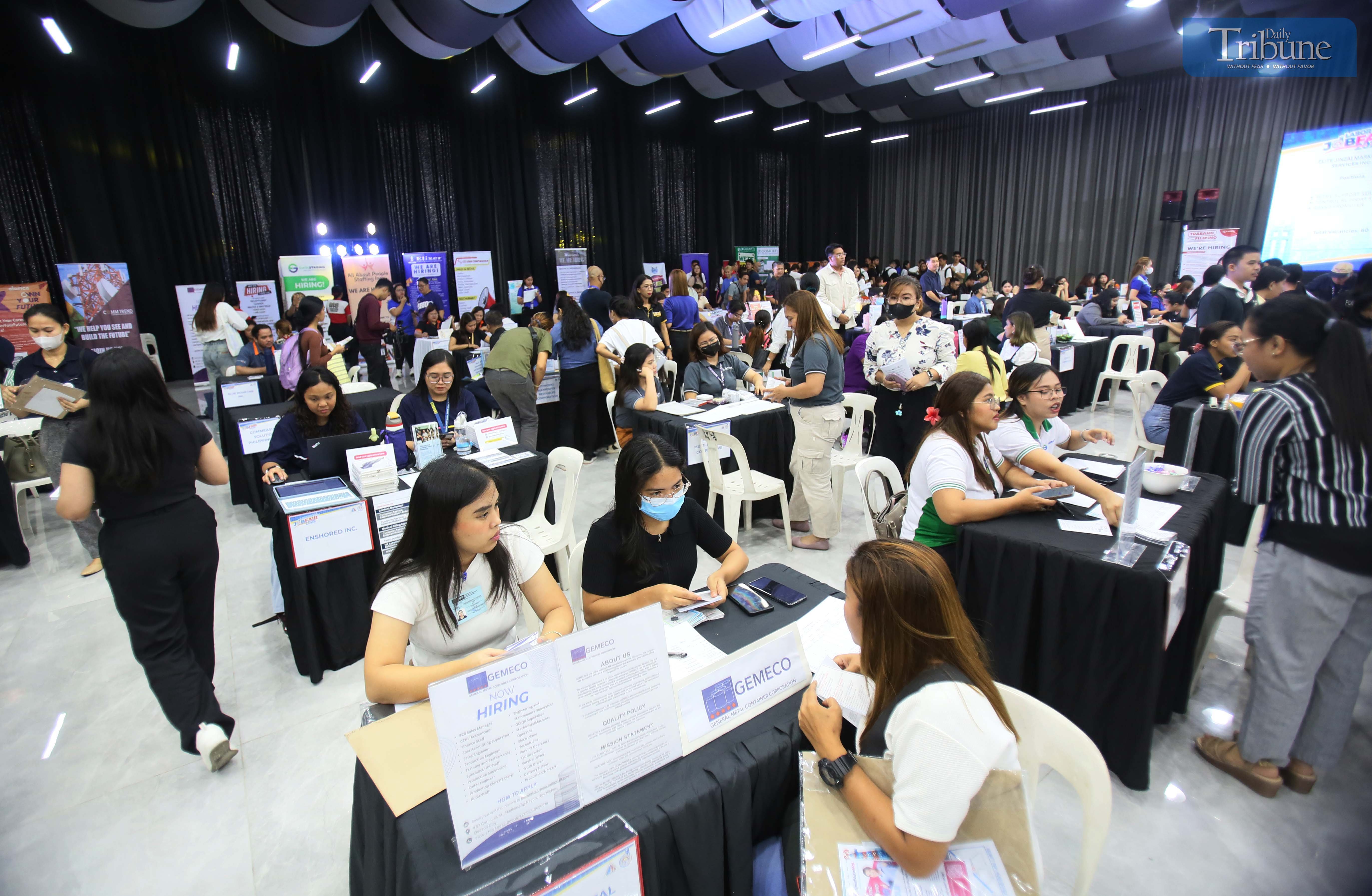 Labor Day job fair draws crowd to QC Hall