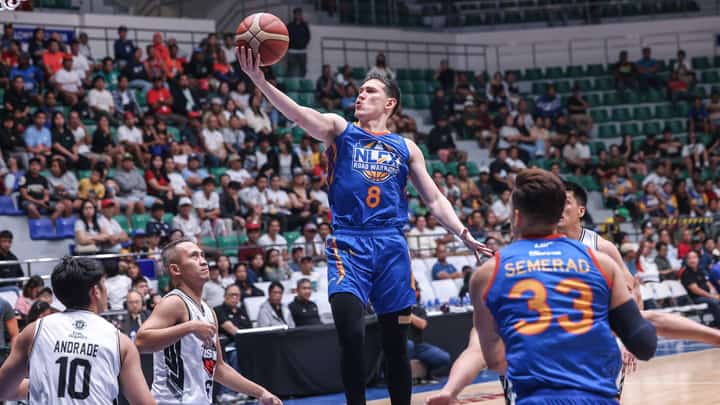 Robert Bolick delivers the goods, lifting NLEX to an 80-72 win over Blackwater in the PBA Philippine Cup last night at the Ynares Center in Montalban.