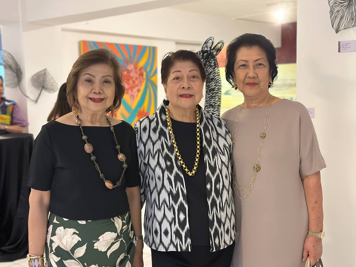 Fe Dacudao, Josie Tionko and Silvia Garcia.