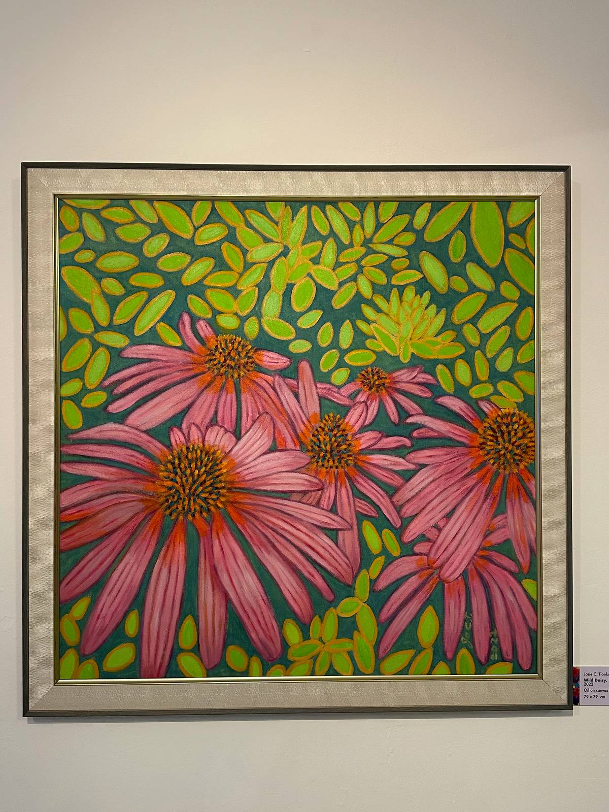 ‘Wild Daisy, Fuchsia.’