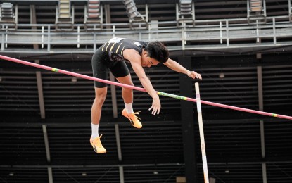 Delos Santos tries hand in decathlon