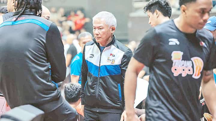 TNT head coach Chot Reyes swears the Tropang Giga are simply not playing true to form in the ongoing PBA Philippine Cup.