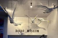 Ann Tiukinhoy-Pamintuan’s menagerie adorn the entrance of the Davao Museum.