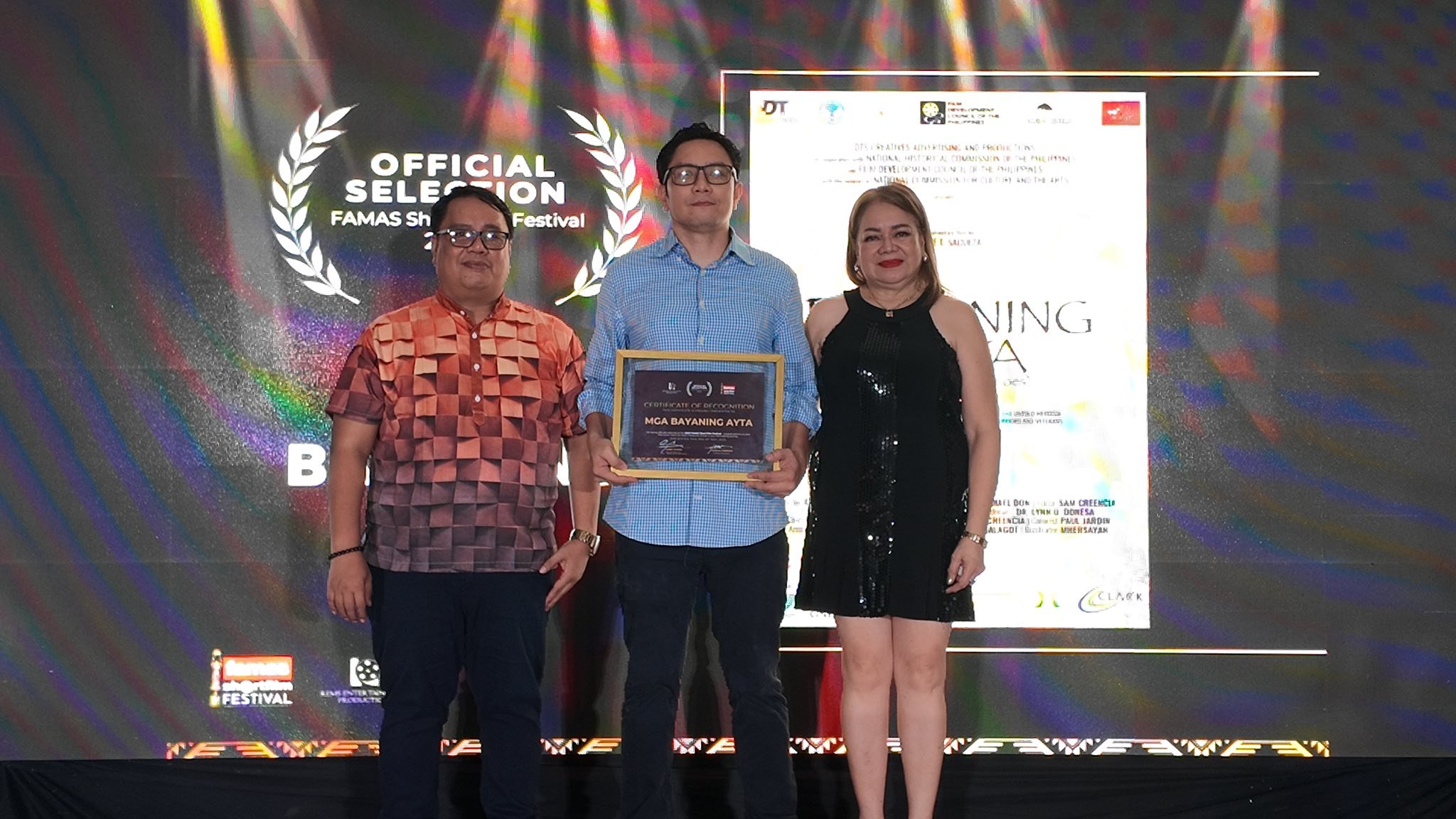 ‘Mga Bayaning Ayta’ of Donnie Sacueza is nominated as Best Documentary in the first Famas Short Films Festival
