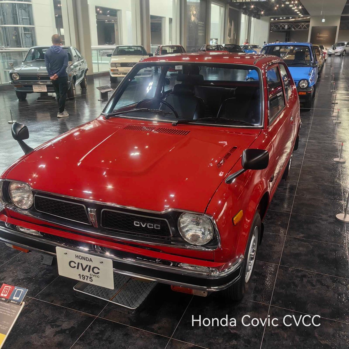 The Honda Civic CVCC — the little red rebel that cleaned up emissions without a catalytic converter.