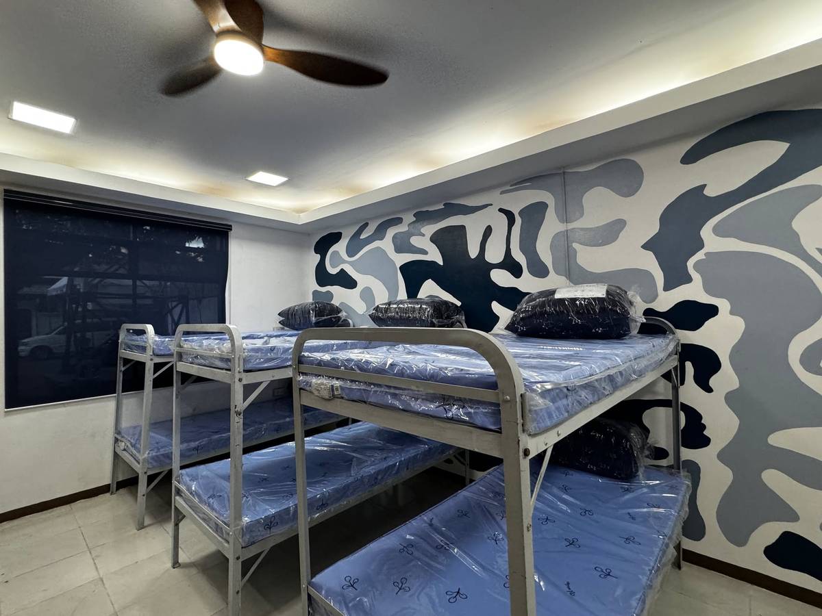 Among the highlights of the renovated space is the 15-square-meter accent wall specially hand-painted by the Benilde Interior Design students.