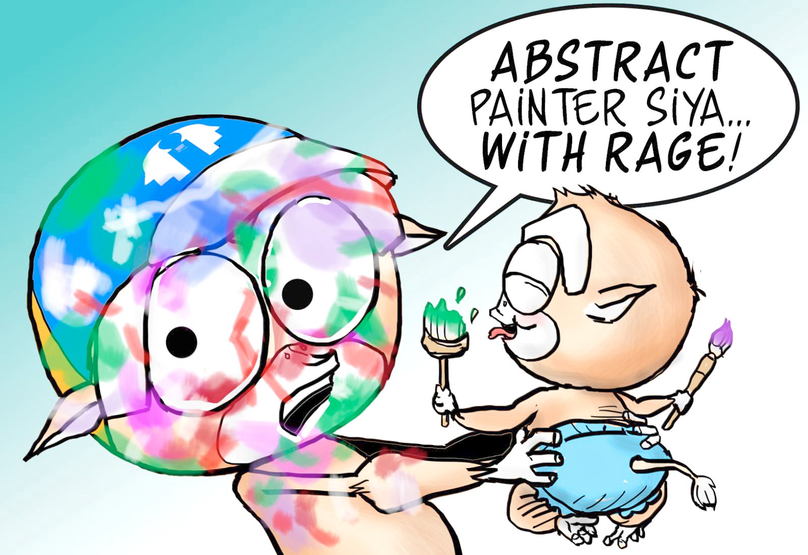 Abstract abrasion