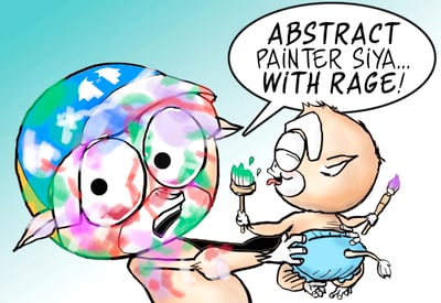 Abstract abrasion