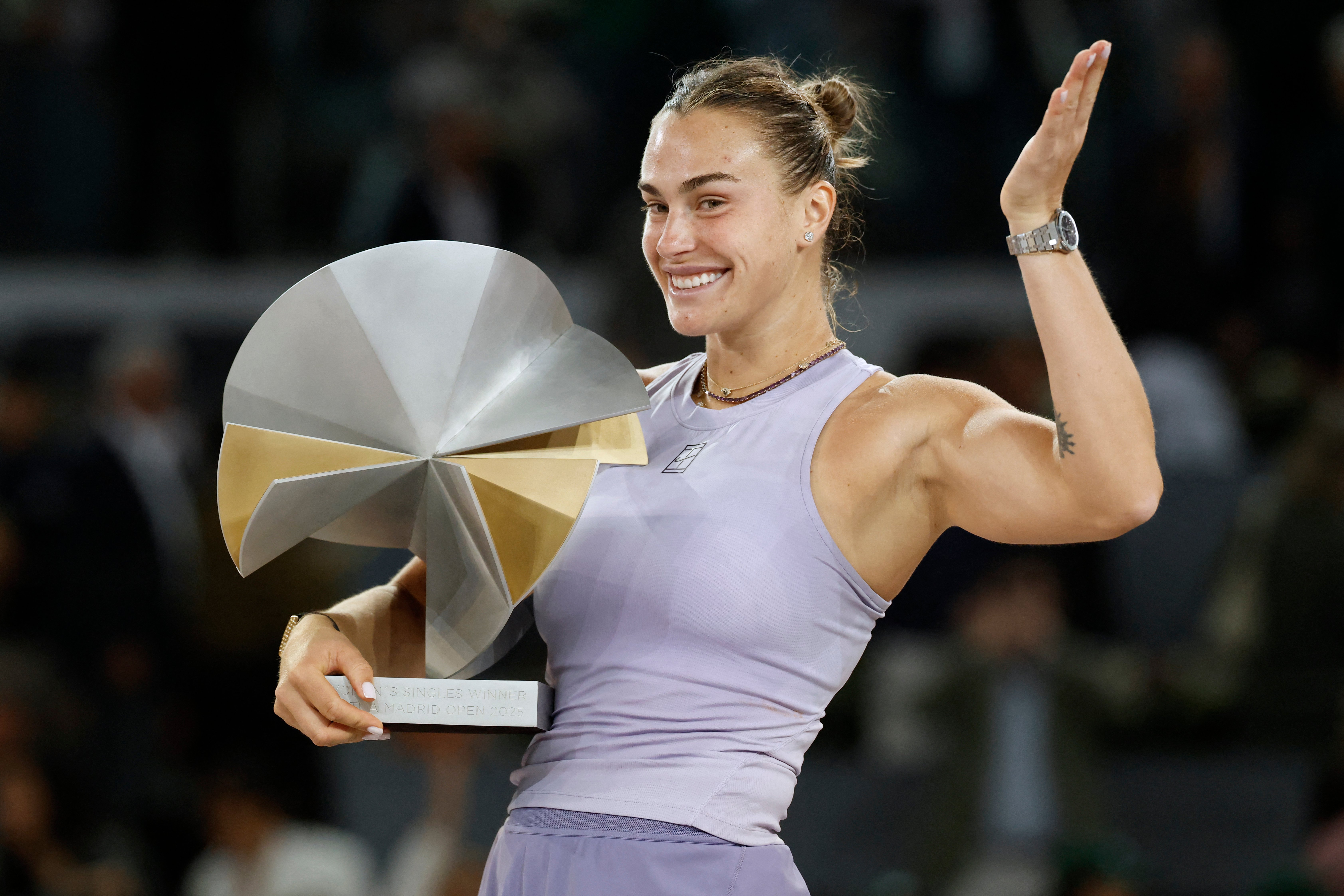 CROWN REGAINED: Sabalenka beats Gauff, captures 3rd Madrid Open title 