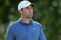 Top-ranked Scottie Scheffler of the United States seized an eight-stroke lead after the third round of the PGA Tour CJ Cup Byron Nelson tournament