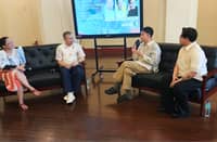 ‘TernoCon 2025 X Conversations’ with TernoCon 2025 winners Peach Garde, Bryan Peralta and Ram Silva, hosted by CCP’s Glaiza Lee.