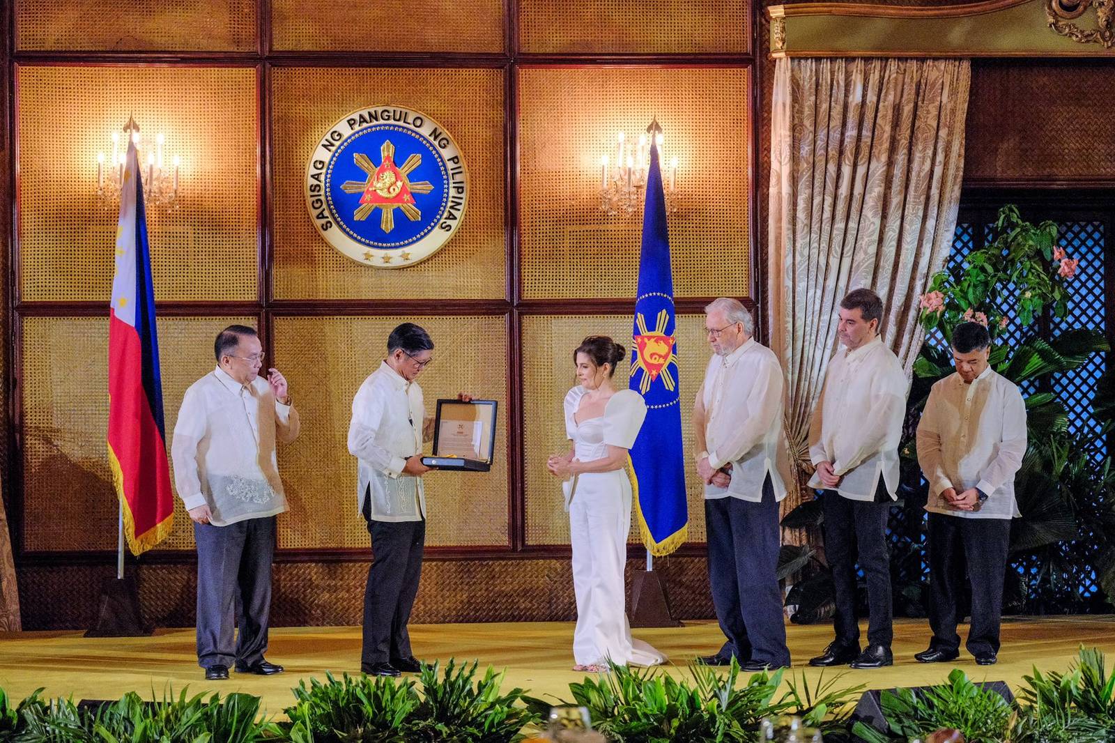 President Ferdinand Marcos Jr. posthumously conferred the Presidential Medal of Merit on multi-awarded singer Pilita Corrales during a ceremony at the Heroes Hall of Malacañang Palace in Manila on May 4, 2025.