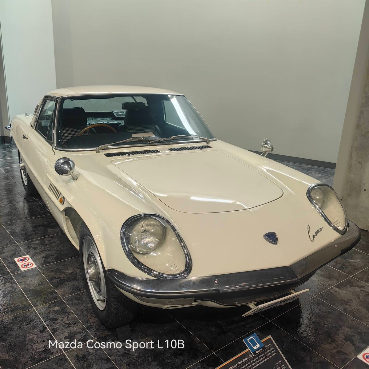 The Mazda Cosmo Sport L10B — where space-age looks met rotary-engine magic.