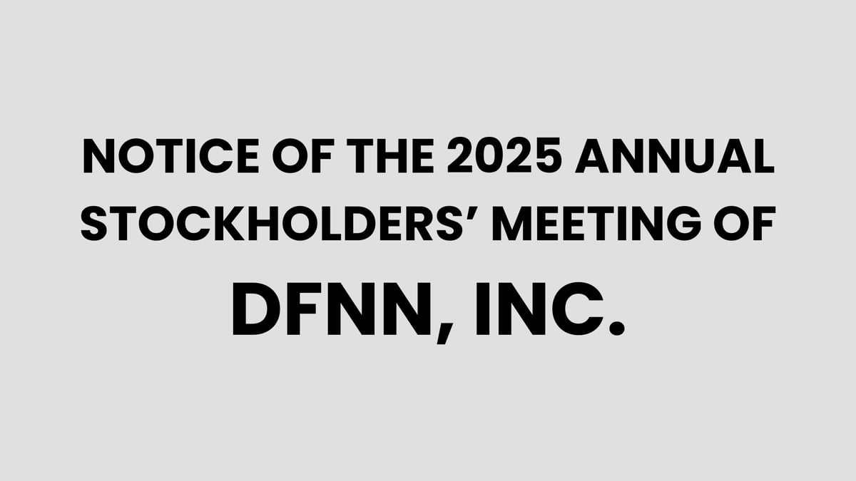 DFNN INC.