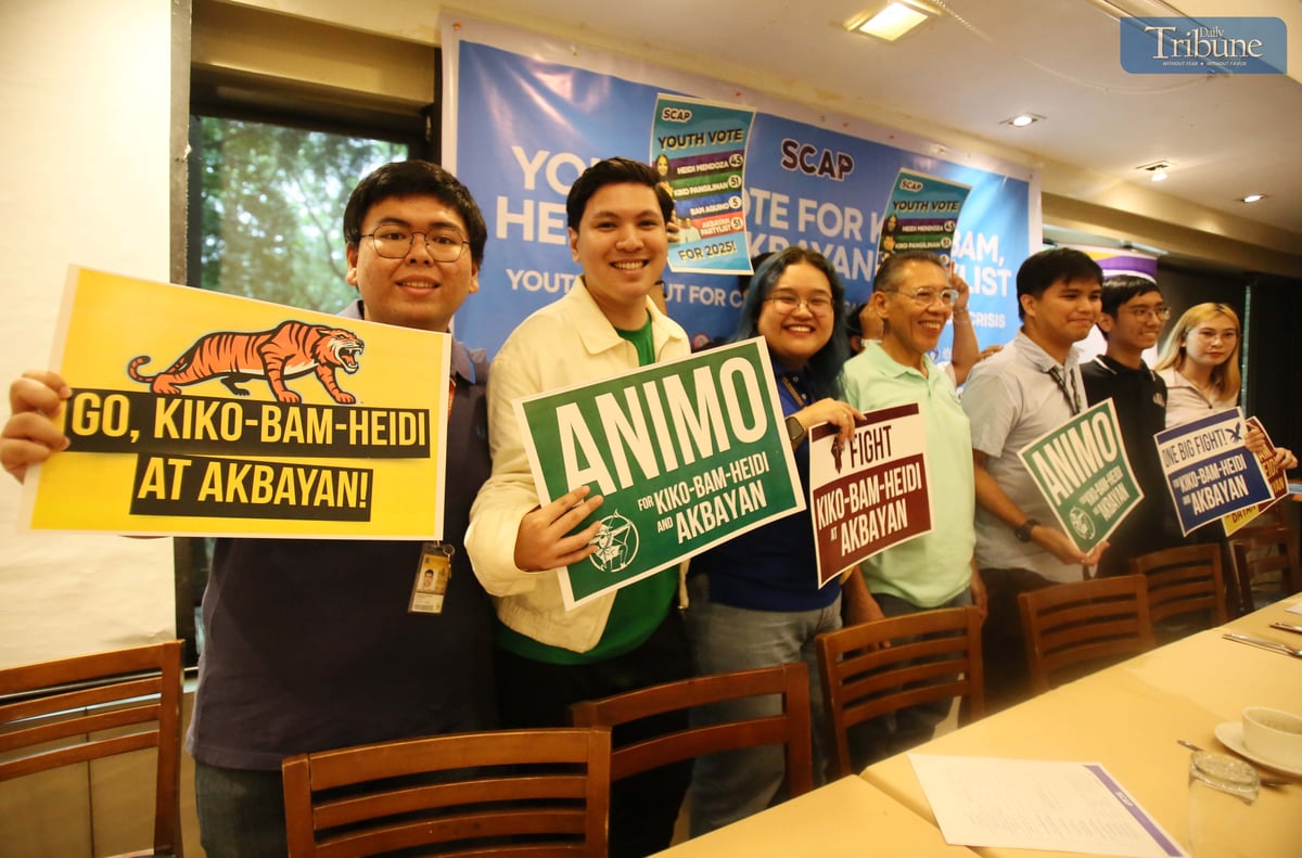 At a press conference on Monday, 5 May 2025, members of student councils from various colleges and universities in Quezon City endorsed former Senators Bam Aquino and Kiko Pangilinan, former Commission on Audit (COA) Commissioner Heidi Mendoza, and Akbayan Partylist's first nominee, Atty. Chel Diokno, as their main candidates for the upcoming 2025 midterm elections.