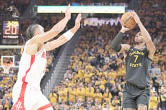 BUDDY’S BEST: Hield catches fire, tows Warriors to 2nd round