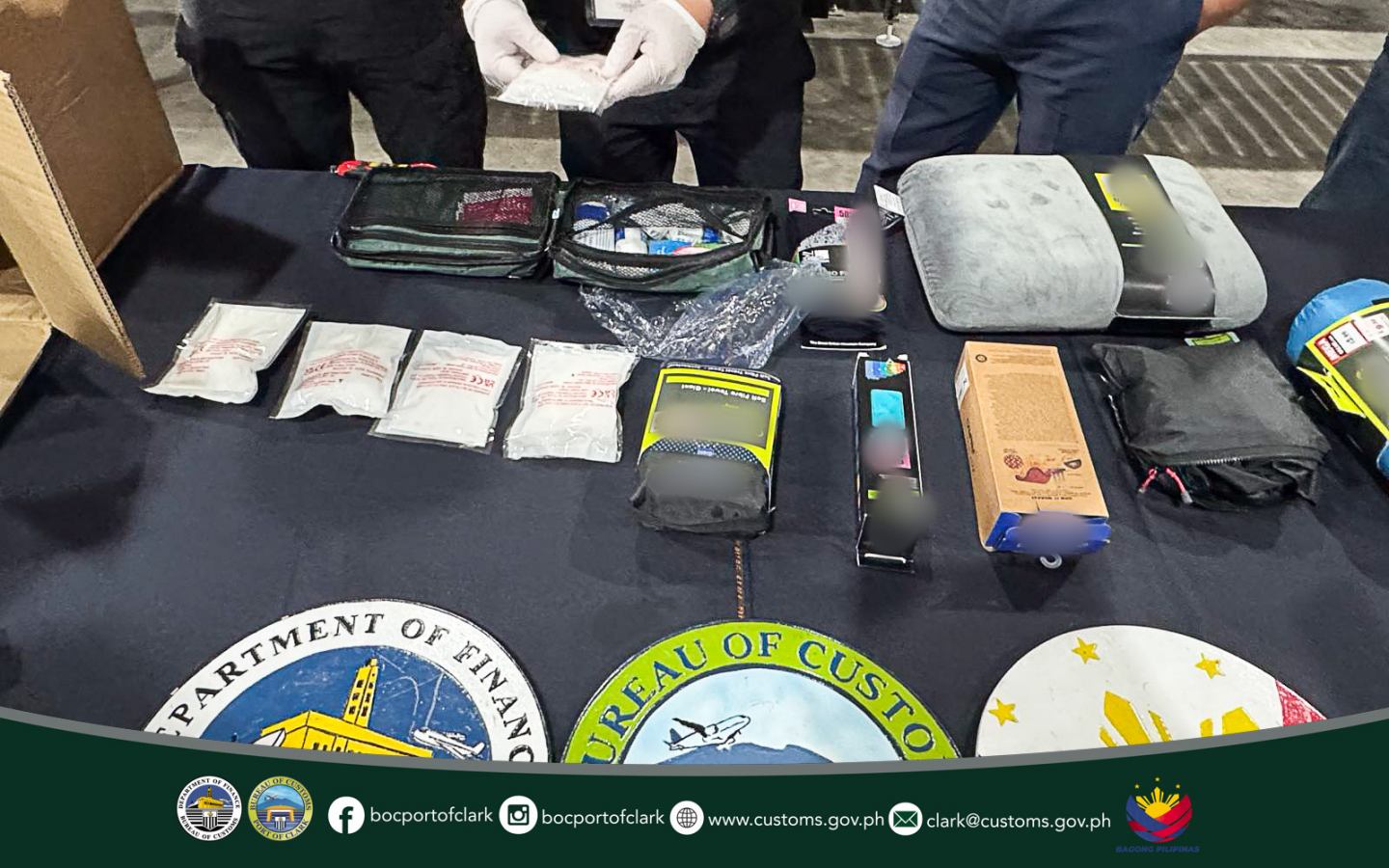 THE Bureau of Customs at the Port of Clark successfully thwarted an attempt to smuggle 994 grams of methamphetamine hydrochloride or shabu, in coordination with the Philippine Drug Enforcement Agency-Airport Interdiction Unit.